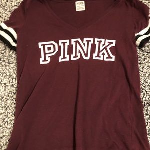 purple “pink” tee shirt